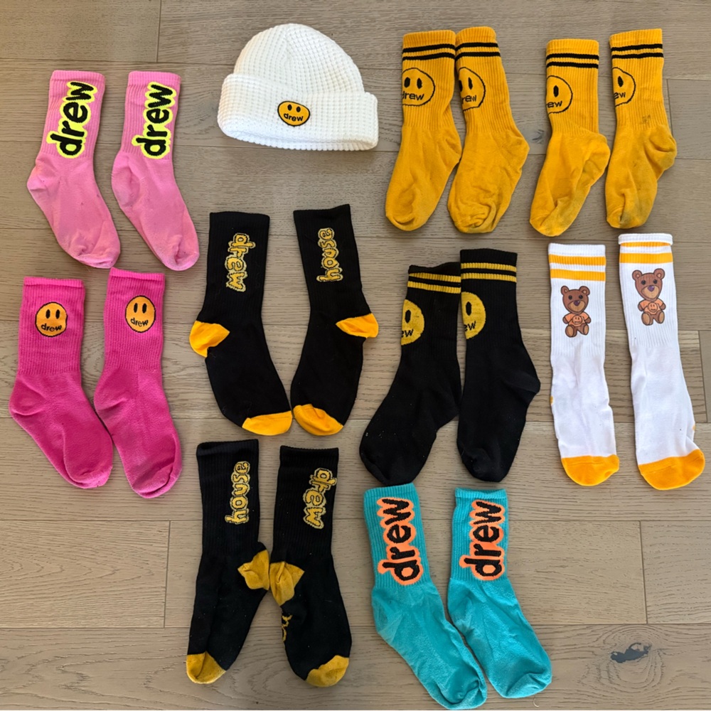 Drew House Socks & toque bundle